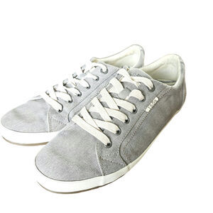 Taos Star Canvas Comfort Sneakers Grey Wash Normcore Preppy Academia 11